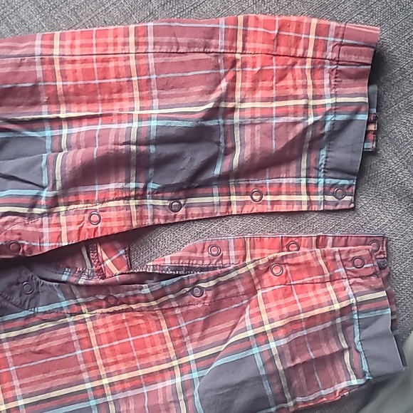 Sz 12-18 month Tea Collection Plaid Romper - Picture 4 of 4